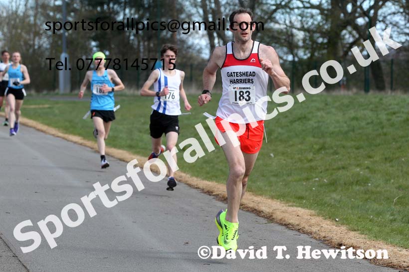 Graded 5k, 2021 Middlesbrough Endeavour Graded 5k, Middlesbrough, Sunday, April 11th. Photo: David T. Hewitson/Sports for All Pics